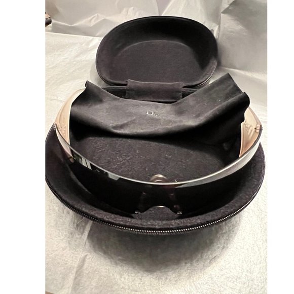 Vintage DIOR SKI 5 WRAP AROUND SHIELD SUNGLASSES+ CASE Galliano Y2K 90s 00s RARE - Picture 11 of 14